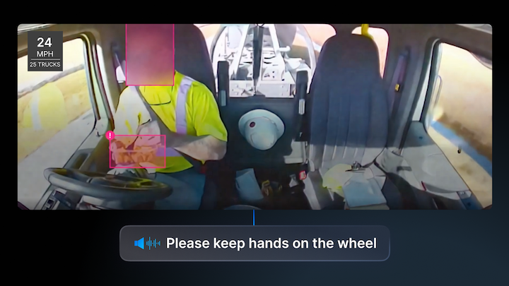 Reduce one of the most common driving distractions with accurate AI-powered Eating Detection.