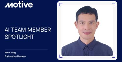 Employee Spotlight: Driving Safety Forward with Motive’s AI