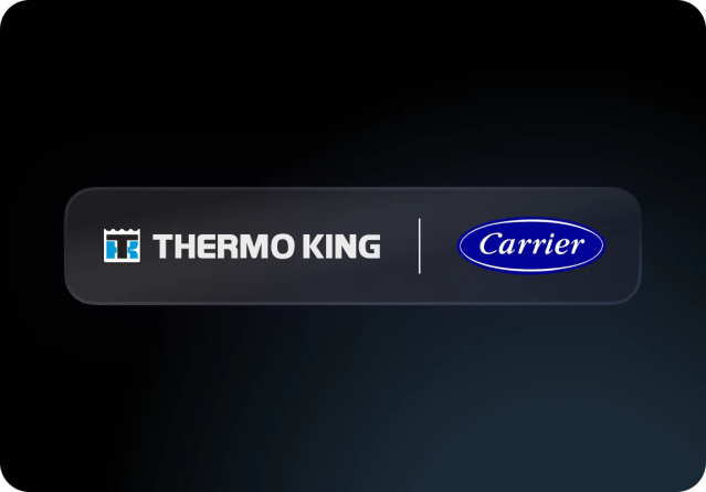 Integración con Thermo King y Carrier Reefer mostrando la actividad de temperatura de la unidad refrigerada