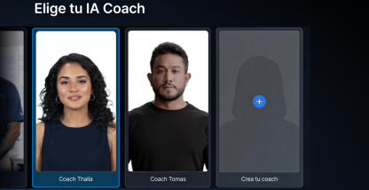 Presentamos IA Coach, con avatares personalizados para un entrenamiento a escala.