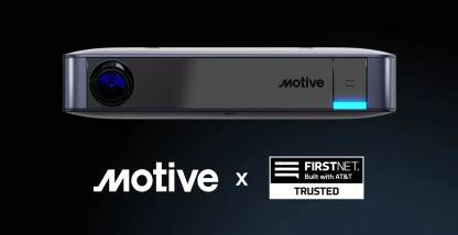 The AI Dashcam Plus is now FirstNet Trusted™, keeping public safety teams connected.