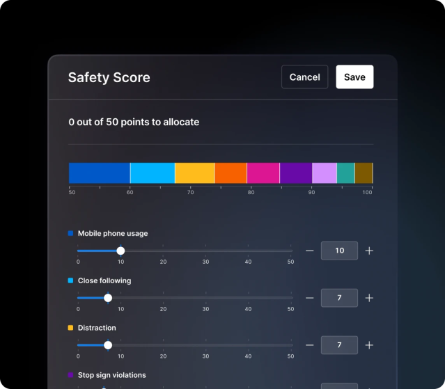 motive driver safety score