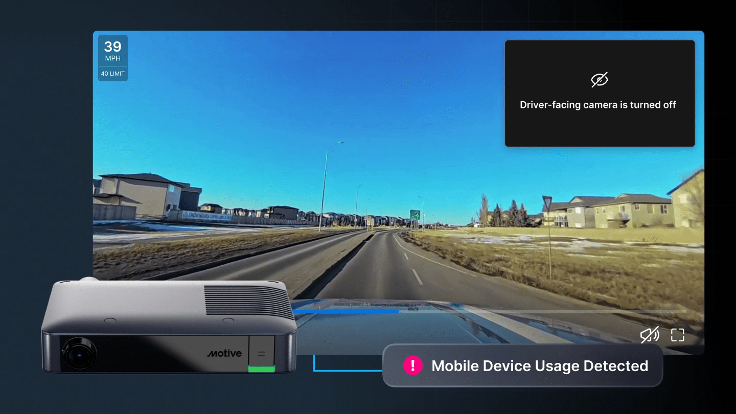 Advanced driver privacy controls protect drivers while improving safety.