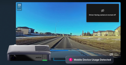 Advanced driver privacy controls protect drivers while improving safety.