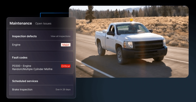 Motive launches Maintenance, an end-to-end system in the Motive Dashboard that helps fleets manage asset health, work orders, repair costs, & increase uptime.