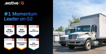 Find out what fleet buyers say on G2 and TrustRadius, season after season.