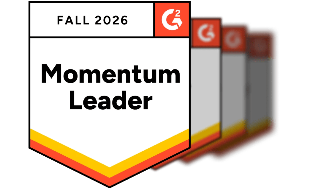 G2 Fall 2026 Momentum Leader badge
