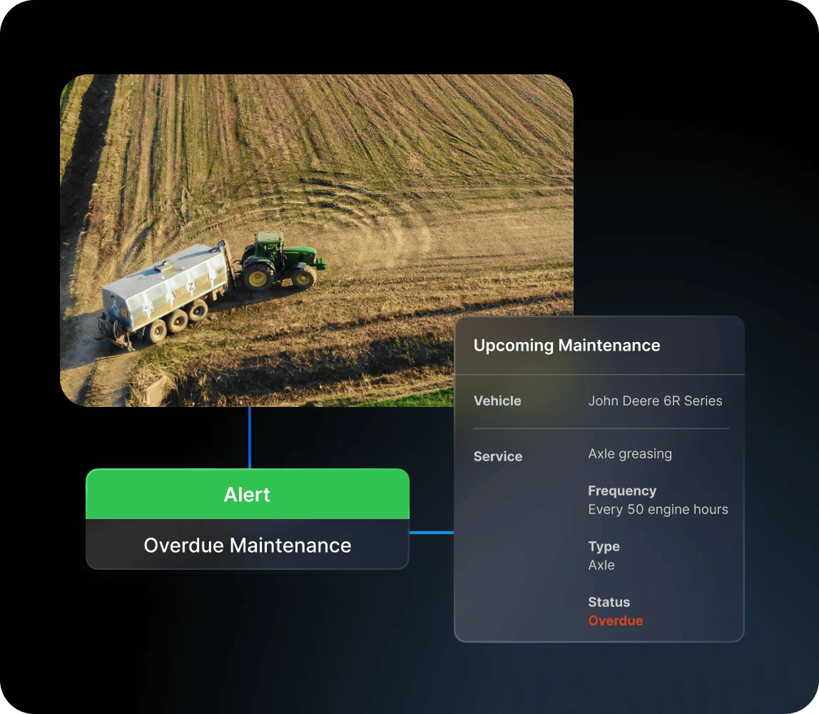 overdue maintenance alert for maintenance management